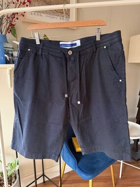 Jacob Cohen Leo Navy Drawstring Men’s Shorts